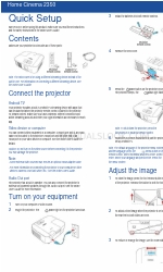 Epson Home Cinema 2350 Manual