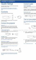 Epson LS300BATV Szybka konfiguracja