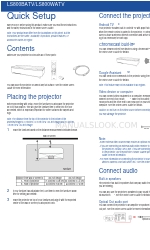 Epson LS800BATV Quick Setup