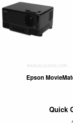 Epson MOVIEMATE 72 Quick Manual