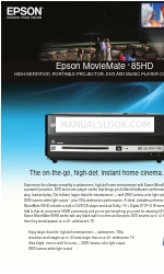 Epson MovieMate 85HD Brochure