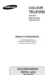 Samsung 29Z6 Owner's Instructions Manual