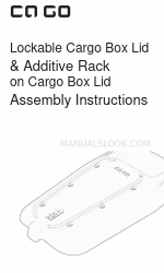 Ca Go Additive Rack on Cargo Box Lid Інструкція з монтажу Посібник з монтажу