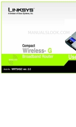 Cisco Linksys WRT54GCV2 ユーザーマニュアル