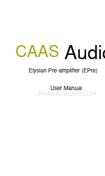 CAAS Audio EPre Panduan Pengguna