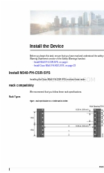 Cisco N540-FH-CSR-SYS Руководство по установке