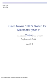 Cisco Nexus 1000V 배포 매뉴얼