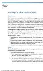 Cisco Nexus 1000V 데이터시트