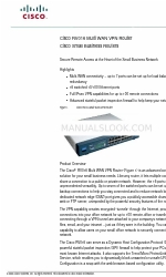 Cisco RV016 - Small Business - 10/100 VPN Router Veri Sayfası