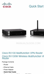 Cisco RV130 クイック・スタート・マニュアル