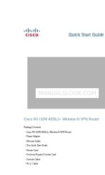 Cisco RV132W Snelstarthandleiding