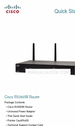 Cisco RV260W Manuel de démarrage rapide