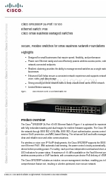 Cisco SFE2000P Информационный лист