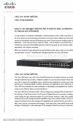 Cisco SG 300-10P Lembar data