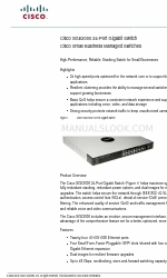 Cisco SGE2000 Datasheet