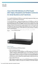 Cisco Small Business RV315W Fiche technique