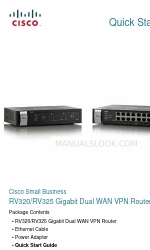 Cisco Small Business RV320 Краткое руководство по эксплуатации