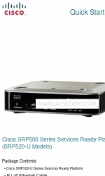 Cisco Small Business SRP520-U Quick Start Manual