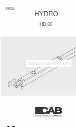 CAB HD.80 빠른 시작 매뉴얼
