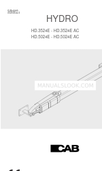 CAB HYDRO HD.3524E Handmatig