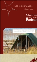 Cabanon Barbados Instrukcje dotyczące konfiguracji