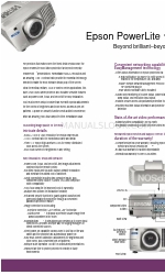 Epson V11H071920 - PowerLite 9300i SXGA+ LCD Projector Brochure & specificaties