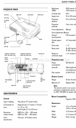 Epson V11H157020 - PowerLite 81p LCD Video Projector Інформація про продукт