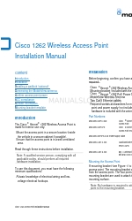 Cisco 1262 Installation Manual