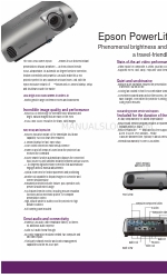 Epson V11H178020 - PowerLite 62c SVGA LCD Projector Технічні характеристики