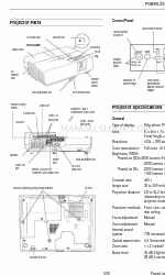 Epson V11H255020 - PowerLite 83c XGA LCD Projector Manual de información del producto