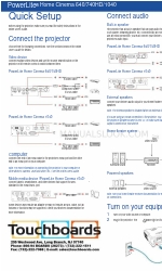 Epson V11H772020 Quick Setup