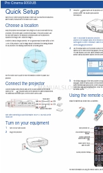 Epson V11H928020 Quick Setup