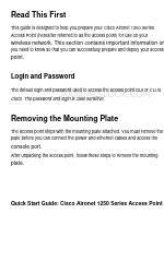 Cisco Aironet 1250 Series Manual