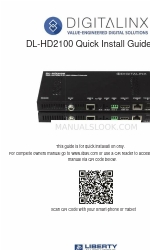 DigitaLinx DL-HD2100 Руководство по быстрой установке