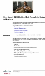 Cisco aironet 1524SB Adenda ao Manual do Hardware