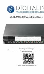 DigitaLinx DL-HDM88A-H2 Руководство по быстрой установке