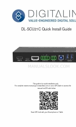 DigitaLinx DL-SCU21C Manuale di installazione rapida