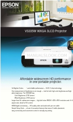 Epson VS335W Skrócona instrukcja obsługi