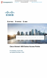 Cisco Aironet 1850 Series Manual de introducción