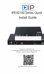 DigitaLinx IPEX2100 Series Handbuch zur Schnellinstallation