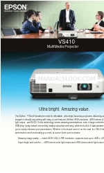 Epson VS410 Snelle referentiehandleiding