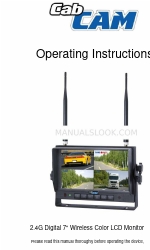 CabCAM A-CDW7M1C Operating Instructions Manual