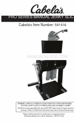 Cabela's PRO SERIES 541416 Manuale