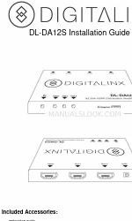 DigitaLinx DL-DA12S Instrukcja instalacji