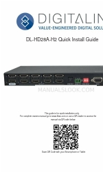 DigitaLinx DL-HD28A-H2 Руководство по быстрой установке