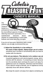 Cabela's Cabela's Treasure Hunter Benutzerhandbuch