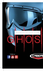 Caberg GHOST 매뉴얼