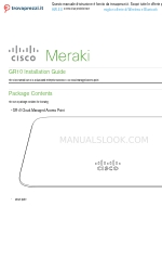 Cisco Meraki GR10 Manual de instalación