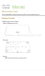 Cisco Meraki MR20 Installation Manual