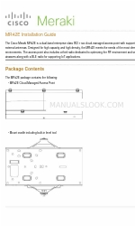 Cisco Meraki MR42E Manuale di installazione